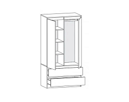 Изображение товара Мальм 313 grey ИКЕА (IKEA) на сайте bintaga.ru